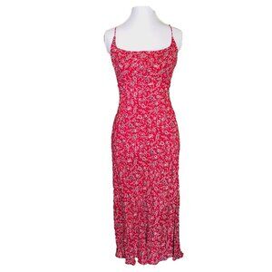 Angie Small Red Summer Cocktail Dress
